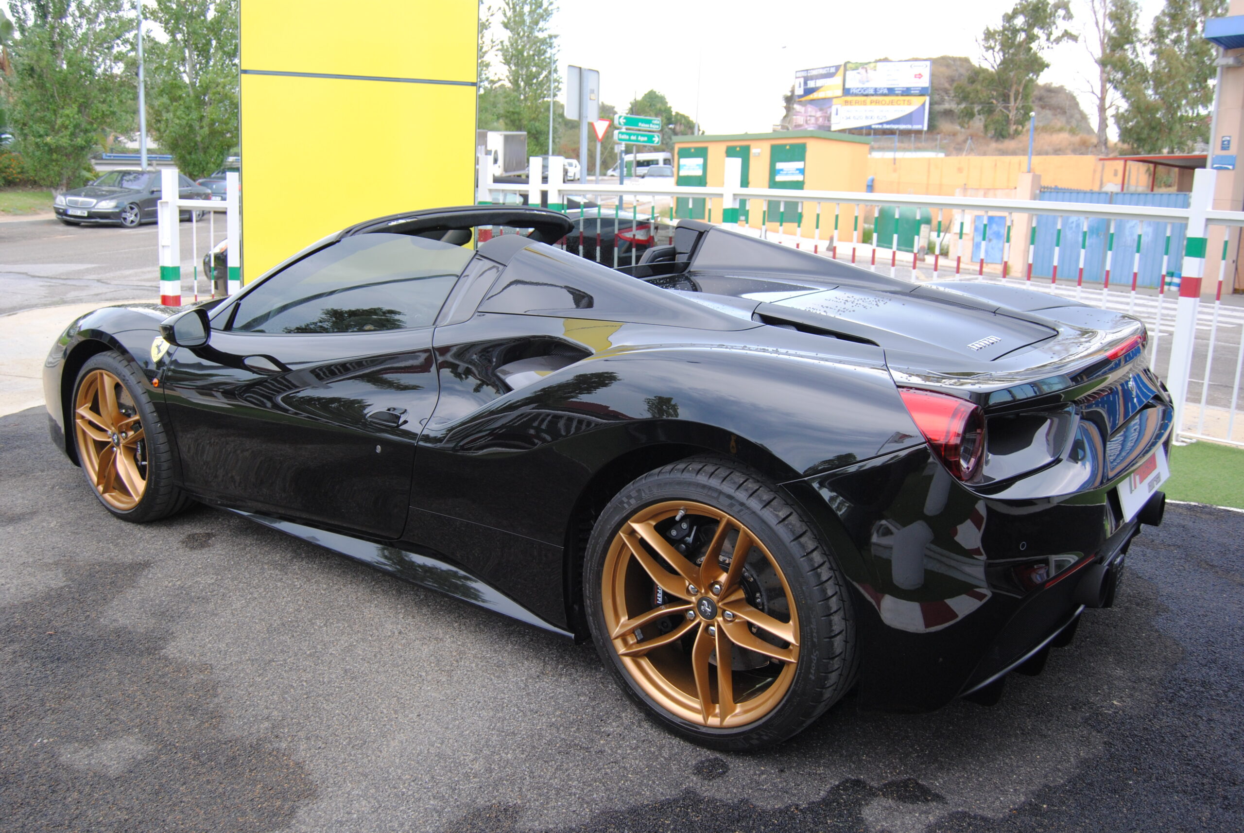 BBR Ferrari 459 Spider 2011 Nero Stellato limited 80 pcs