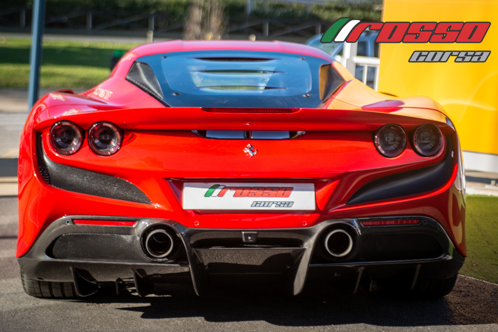 Rosso Corsa Ferrari F8 Tributo