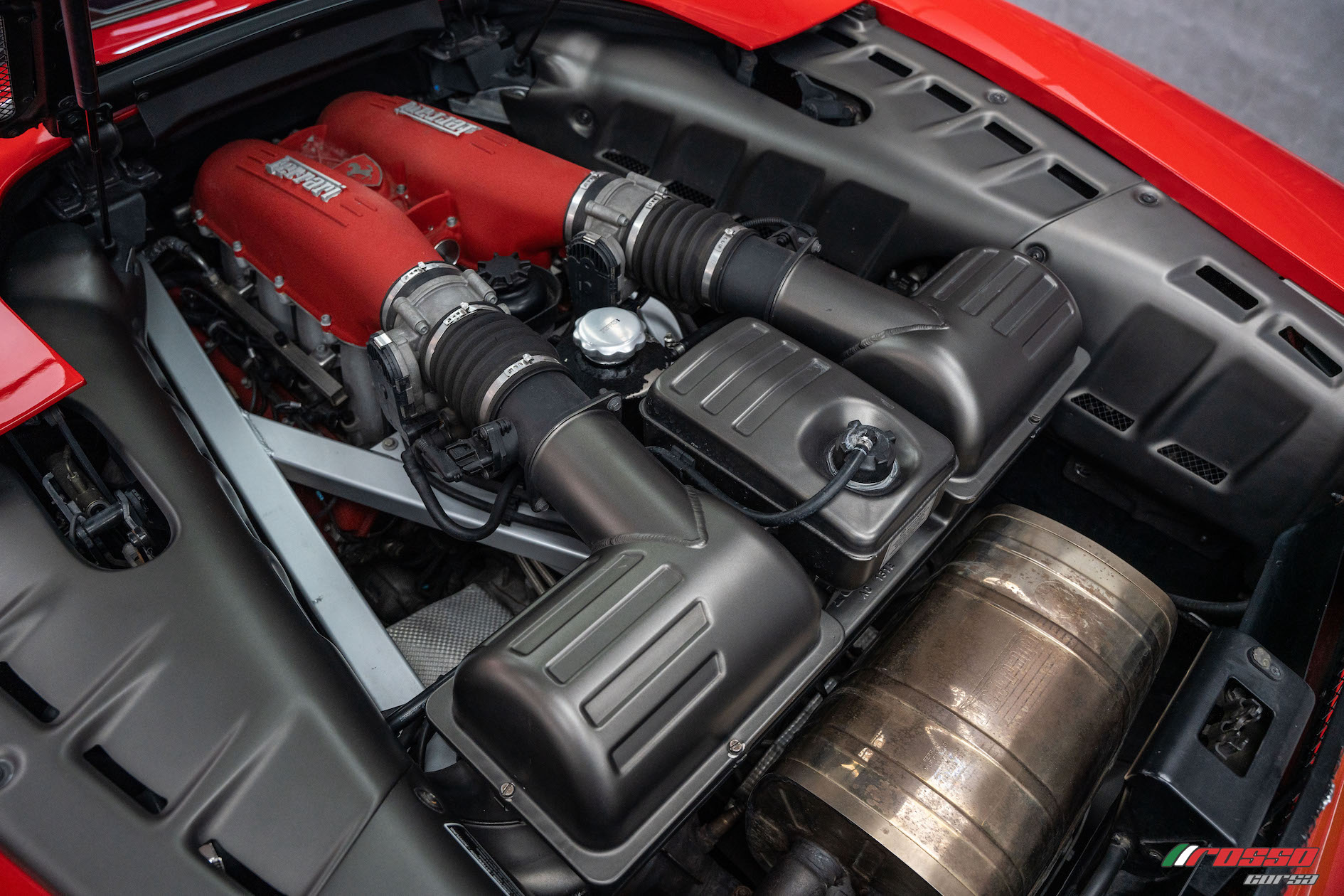 Luxury red Ferrari F430 Spider for sale